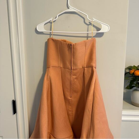C/MEO Collective Orange Sleeveless Maxi Dress Small - Picture 7 of 10
